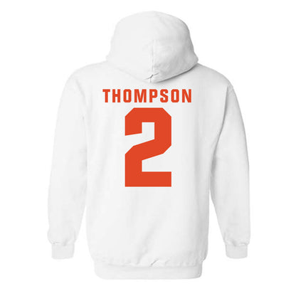 Syracuse - NCAA Women's Basketball : Journey Thompson - Classic Shersey Hooded Sweatshirt