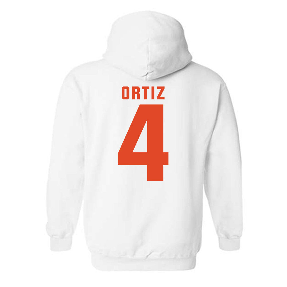 Syracuse - NCAA Women's Volleyball : Emma Ortiz - Classic Shersey Hooded Sweatshirt-1