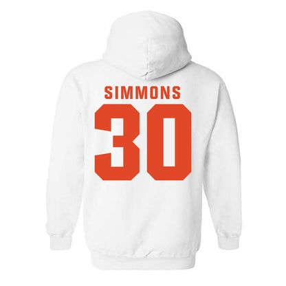 Syracuse - NCAA Football : Chase Simmons - Classic Shersey Hooded Sweatshirt-1