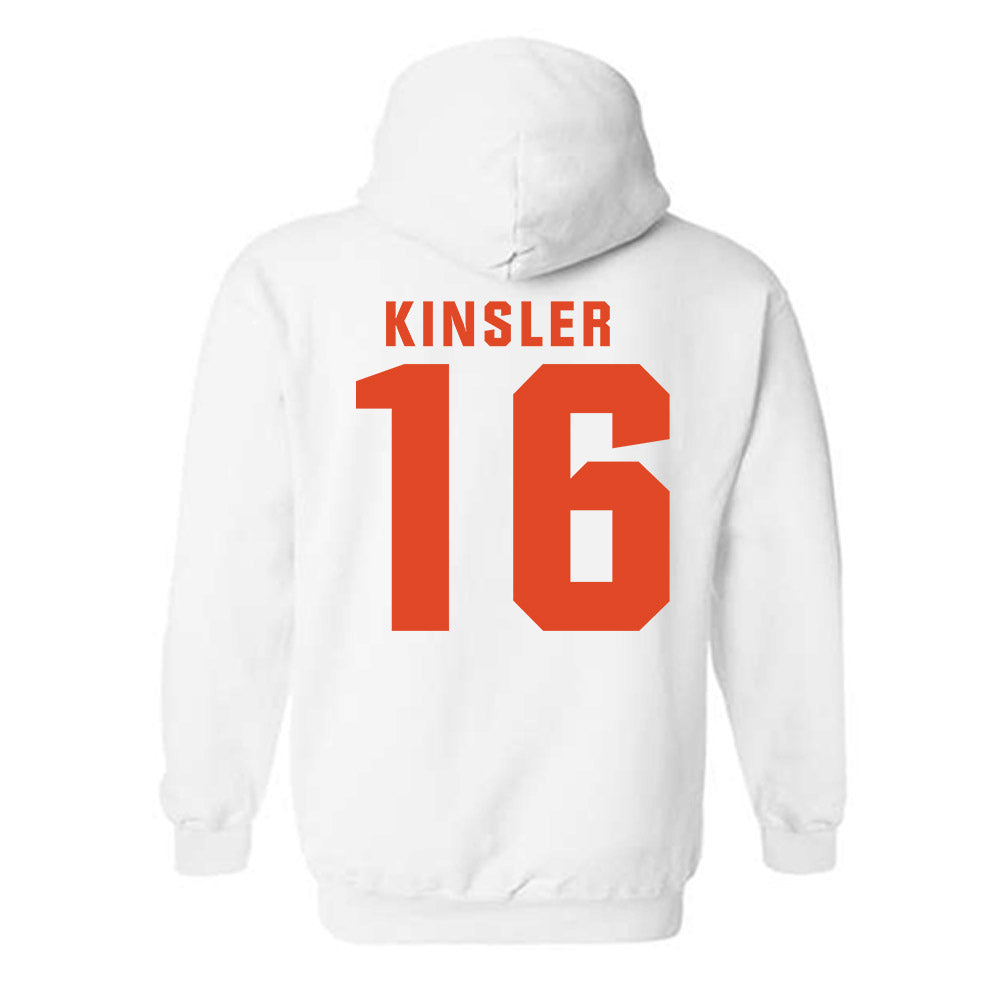 Syracuse - NCAA Women's Ice Hockey : Jackson Kinsler - Classic Shersey Hooded Sweatshirt-1