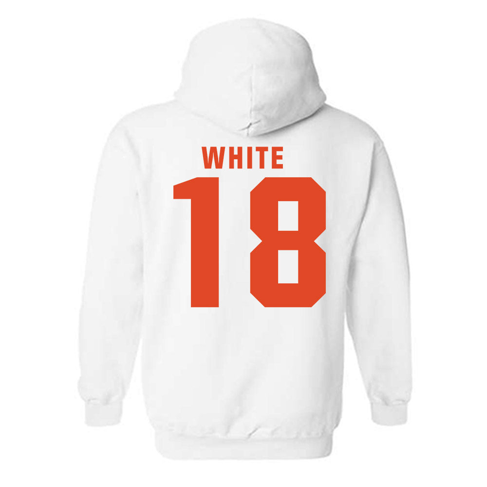 Syracuse - NCAA Men's Lacrosse : Koby White - Classic Shersey Hooded Sweatshirt