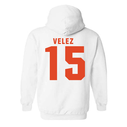 Syracuse - NCAA Women's Basketball : Angellica Velez - Classic Shersey Hooded Sweatshirt