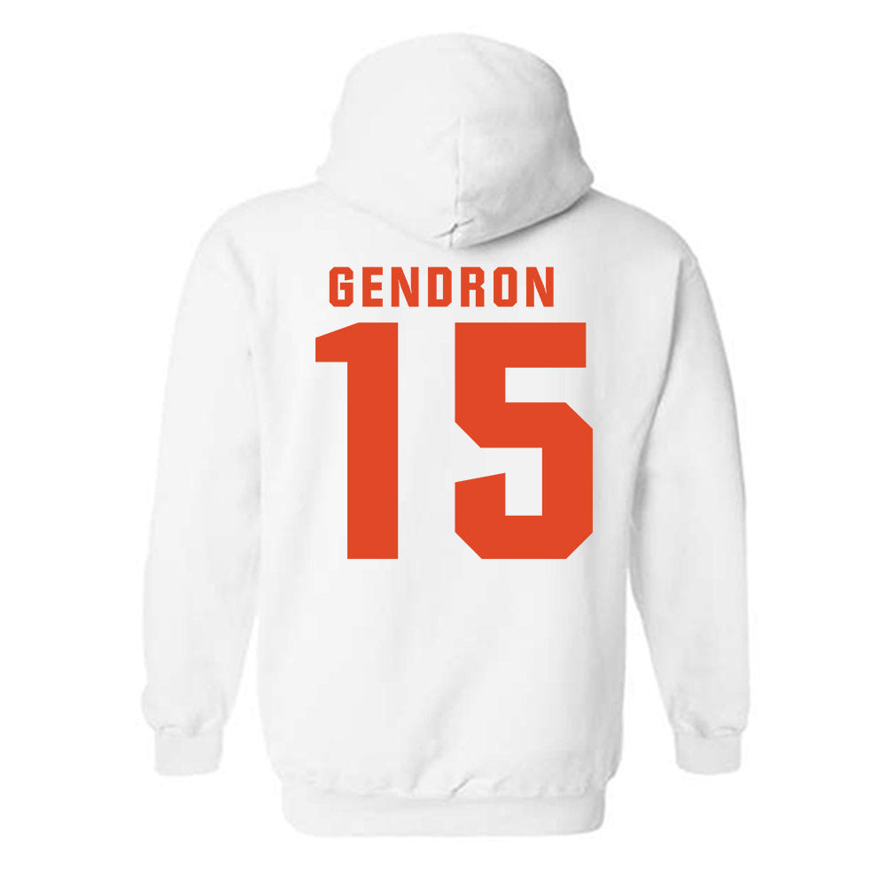 Syracuse - NCAA Women's Ice Hockey : Sami Gendron - Classic Shersey Hooded Sweatshirt-1