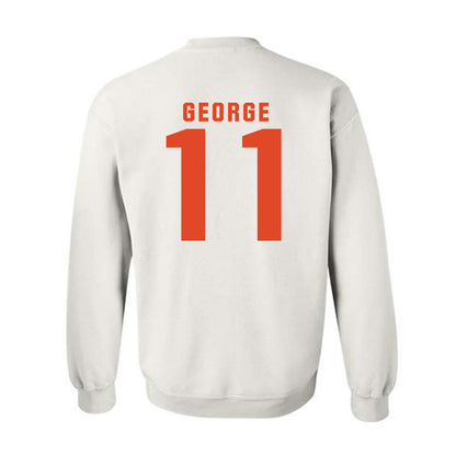 Syracuse - NCAA Men's Basketball : Naithan George - Classic Shersey Crewneck Sweatshirt-1