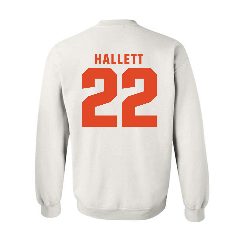 Syracuse - NCAA Women's Ice Hockey : Charlotte Hallett - Classic Shersey Crewneck Sweatshirt-1