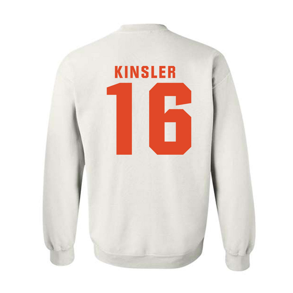 Syracuse - NCAA Women's Ice Hockey : Jackson Kinsler - Classic Shersey Crewneck Sweatshirt-1
