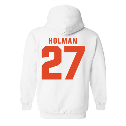 Syracuse - NCAA Men's Soccer : Garrett Holman - Classic Shersey Hooded Sweatshirt