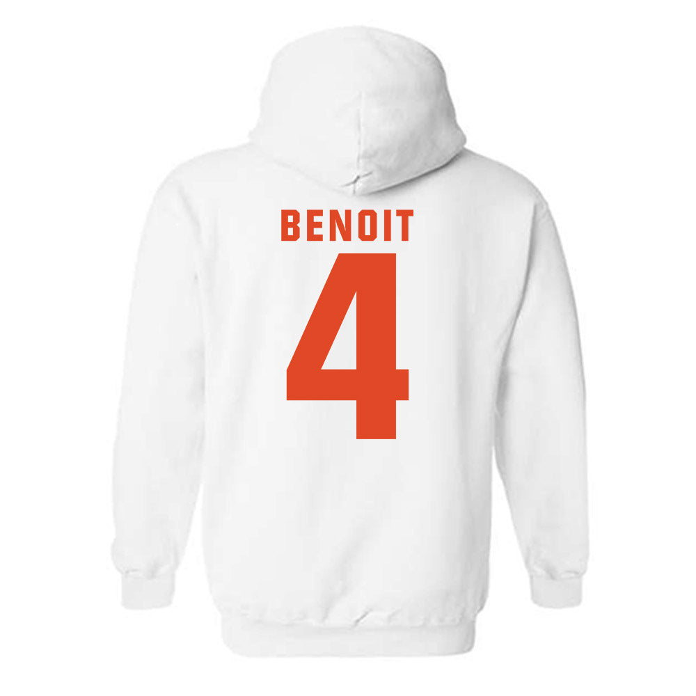 Syracuse - NCAA Women's Lacrosse : Kaci Benoit - Classic Shersey Hooded Sweatshirt-1