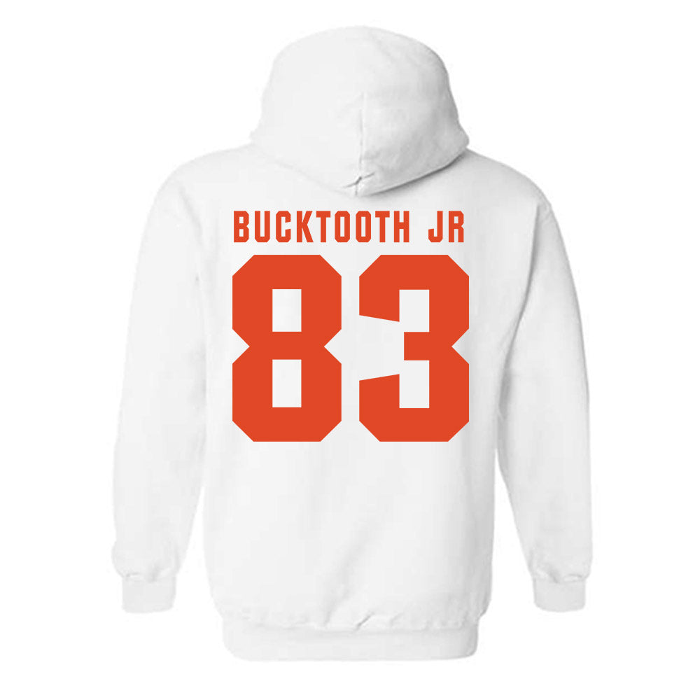 Syracuse - NCAA Men's Lacrosse : Brett Bucktooth Jr - Classic Shersey Hooded Sweatshirt