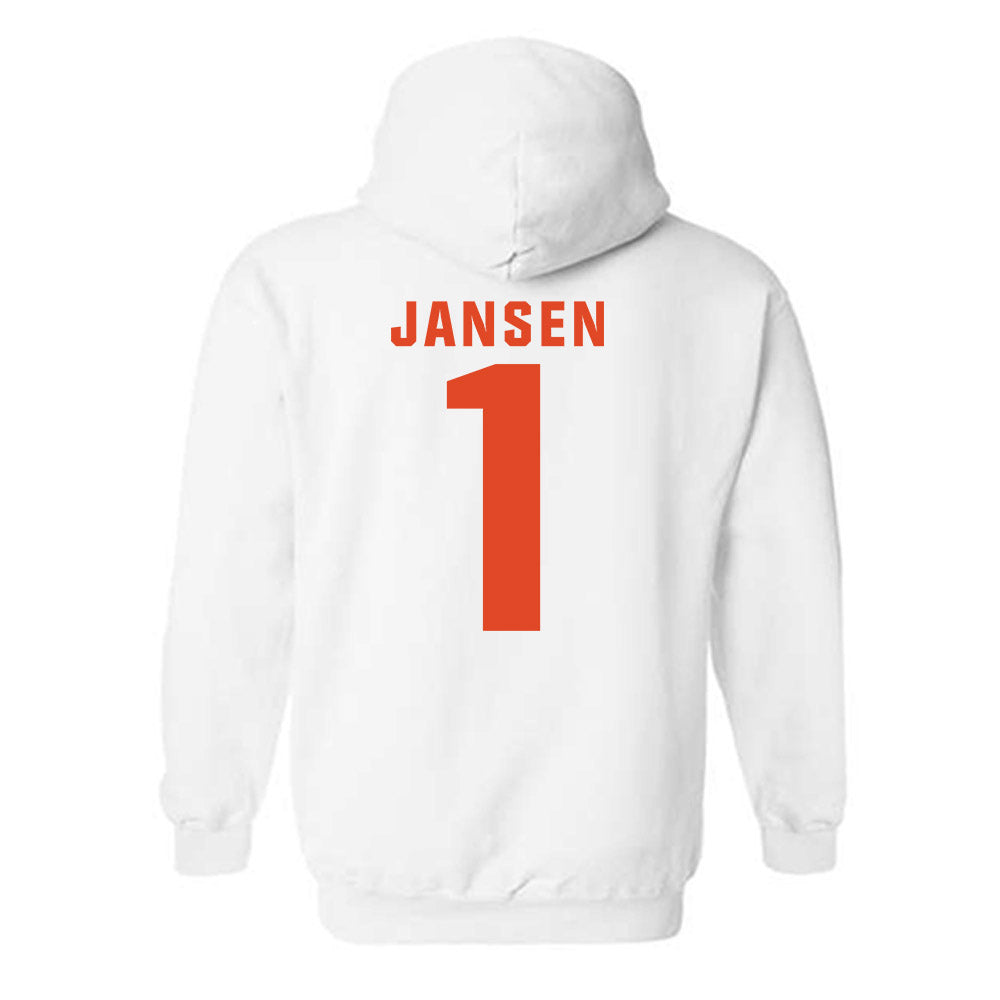 Syracuse - NCAA Men's Soccer : Kyle Jansen - Classic Shersey Hooded Sweatshirt-1