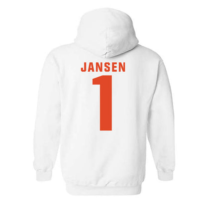Syracuse - NCAA Men's Soccer : Kyle Jansen - Classic Shersey Hooded Sweatshirt-1