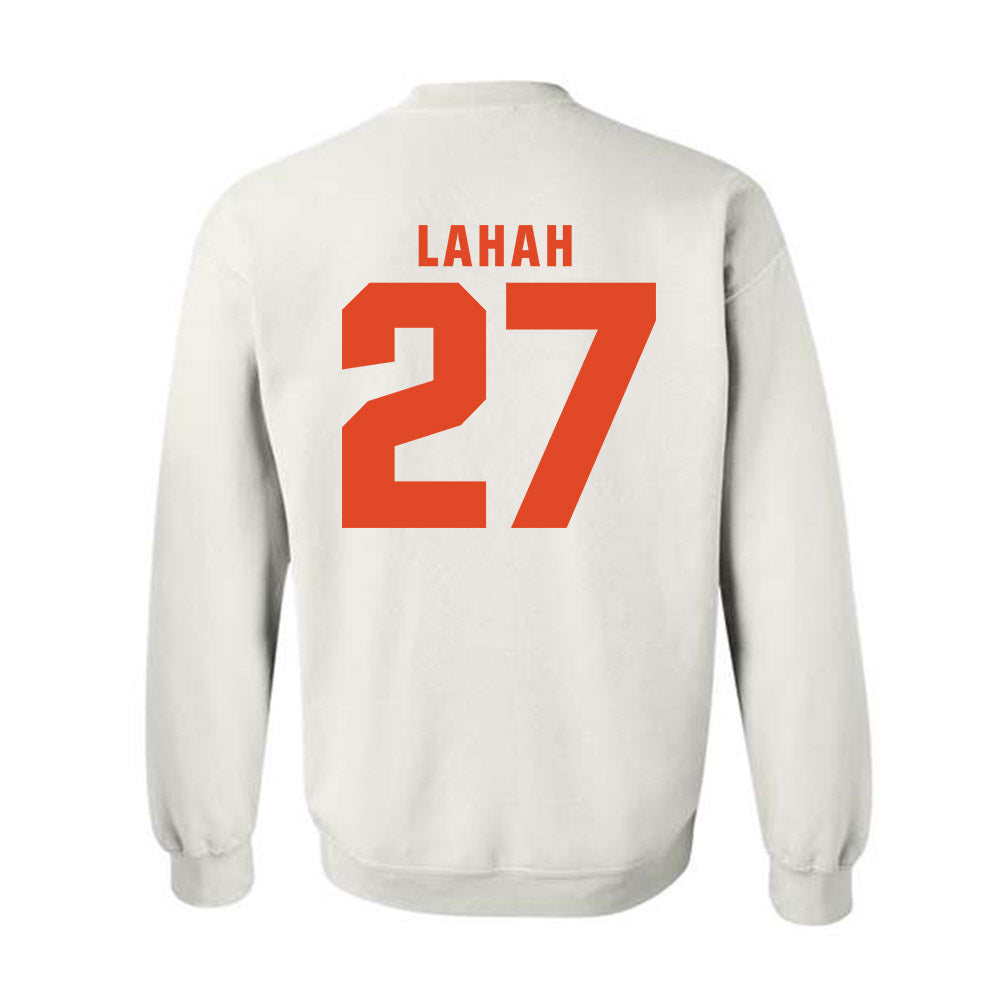 Syracuse - NCAA Women's Lacrosse : Izzy Lahah - Classic Shersey Crewneck Sweatshirt-1