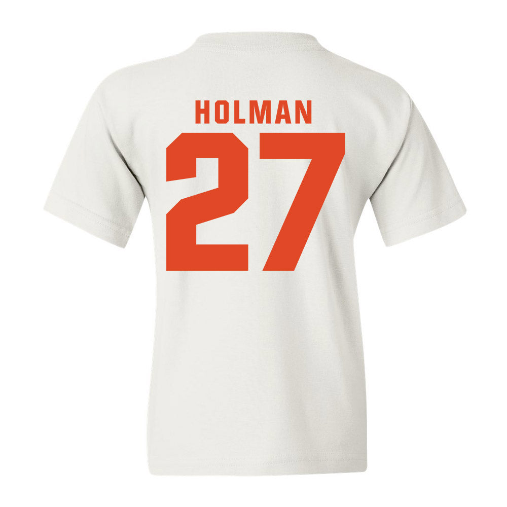 Syracuse - NCAA Men's Soccer : Garrett Holman - Classic Shersey Youth T-Shirt