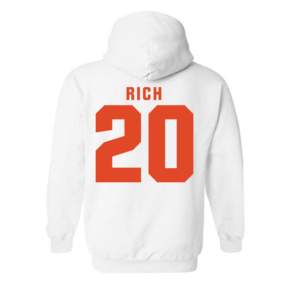 Syracuse - NCAA Women's Lacrosse : Mackenzie Rich - Classic Shersey Hooded Sweatshirt-1