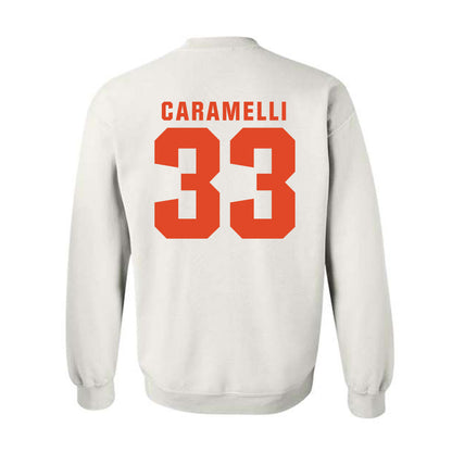 Syracuse - NCAA Women's Lacrosse : Joely Caramelli - Classic Shersey Crewneck Sweatshirt-1