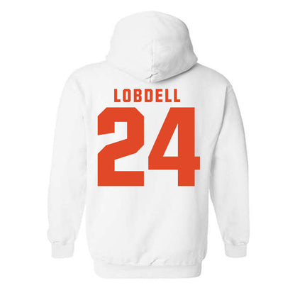 Syracuse - NCAA Men's Basketball : Noah Lobdell - Classic Shersey Hooded Sweatshirt