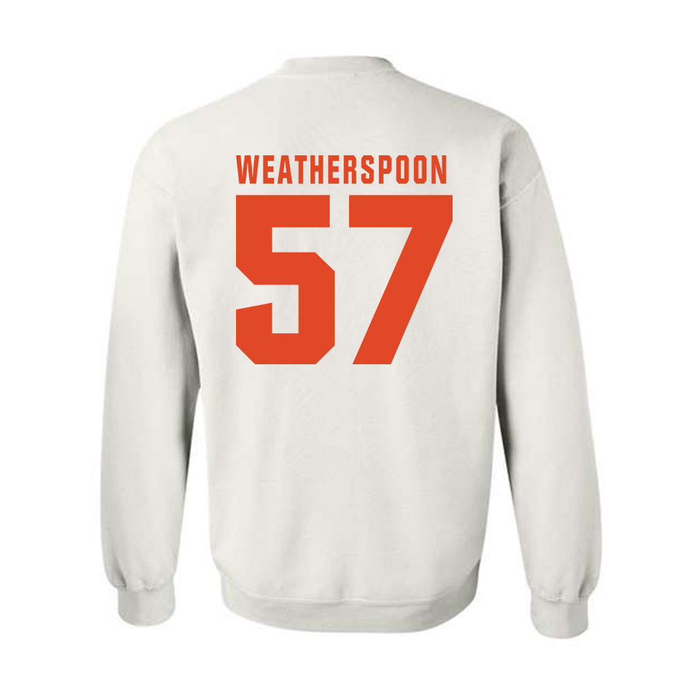 Syracuse - NCAA Football : Dametrius Weatherspoon - Classic Shersey Crewneck Sweatshirt-1