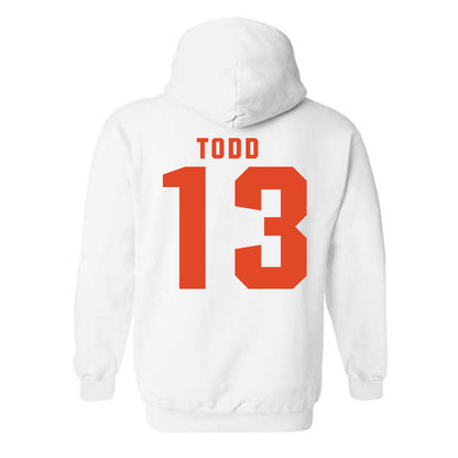 Syracuse - NCAA Women's Ice Hockey : Mik Todd - Classic Shersey Hooded Sweatshirt-1