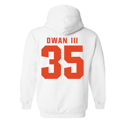 Syracuse - NCAA Men's Lacrosse : Billy Dwan III - Classic Shersey Hooded Sweatshirt-1