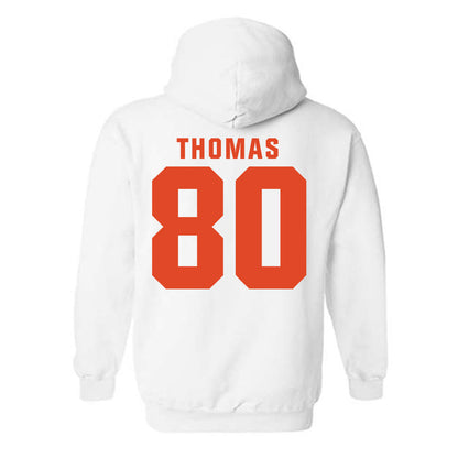 Syracuse - NCAA Football : Ja'Meer Thomas - Classic Shersey Hooded Sweatshirt