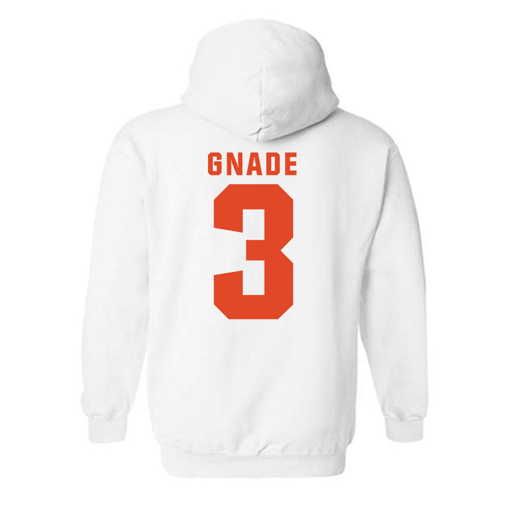 Syracuse - NCAA Women's Ice Hockey : Emma Gnade - Classic Shersey Hooded Sweatshirt-1