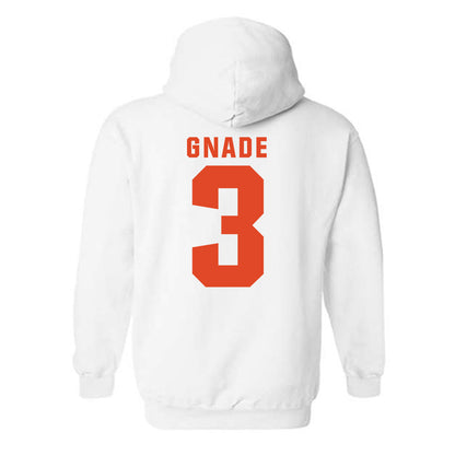 Syracuse - NCAA Women's Ice Hockey : Emma Gnade - Classic Shersey Hooded Sweatshirt-1