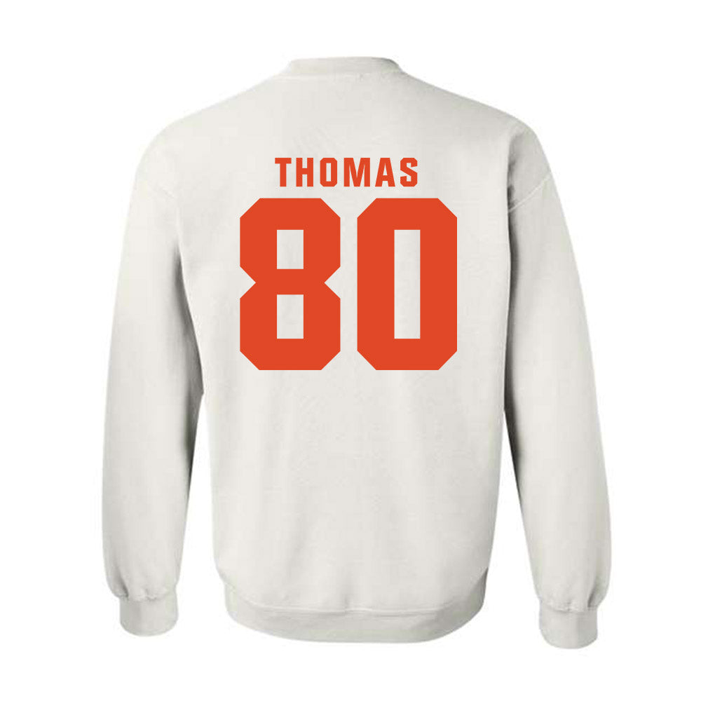 Syracuse - NCAA Football : Ja'Meer Thomas - Classic Shersey Crewneck Sweatshirt