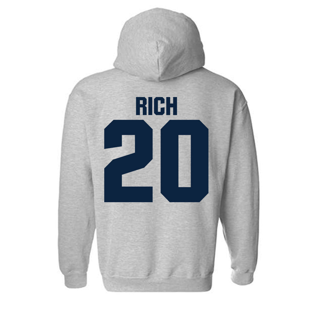 Syracuse - NCAA Women's Lacrosse : Mackenzie Rich - Classic Shersey Hooded Sweatshirt-1