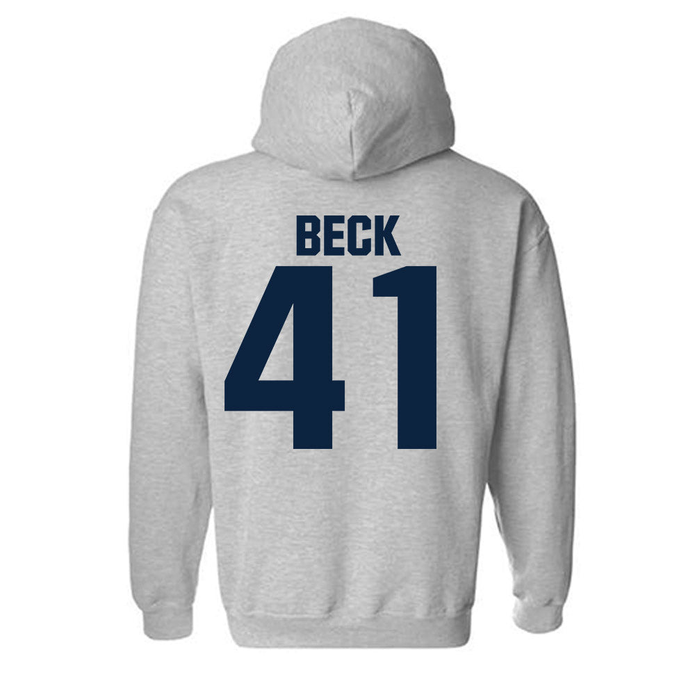Syracuse - NCAA Men's Lacrosse : Jordan Beck - Classic Shersey Hooded Sweatshirt