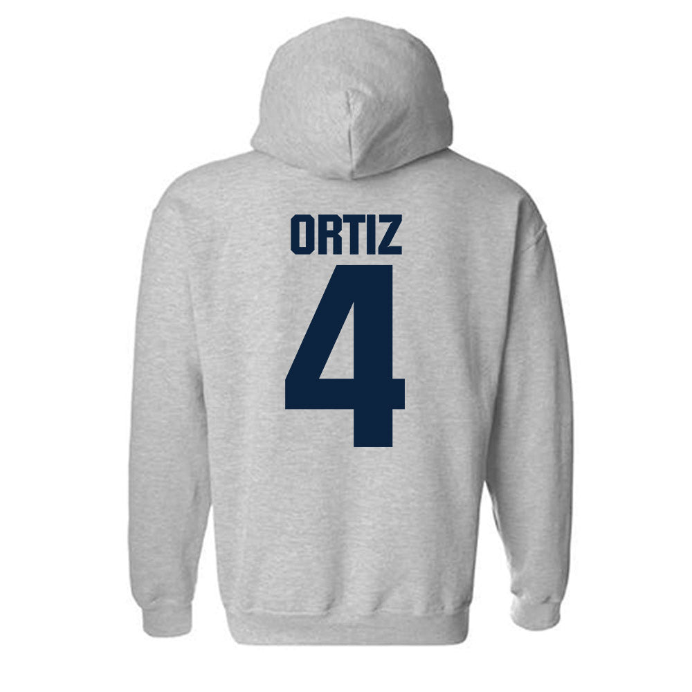 Syracuse - NCAA Women's Volleyball : Emma Ortiz - Classic Shersey Hooded Sweatshirt-1