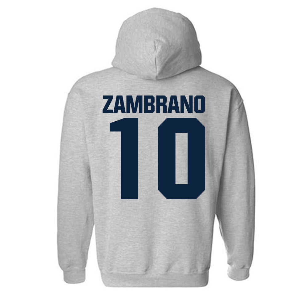 Syracuse - NCAA Men's Soccer : Carlos Zambrano - Classic Shersey Hooded Sweatshirt-1