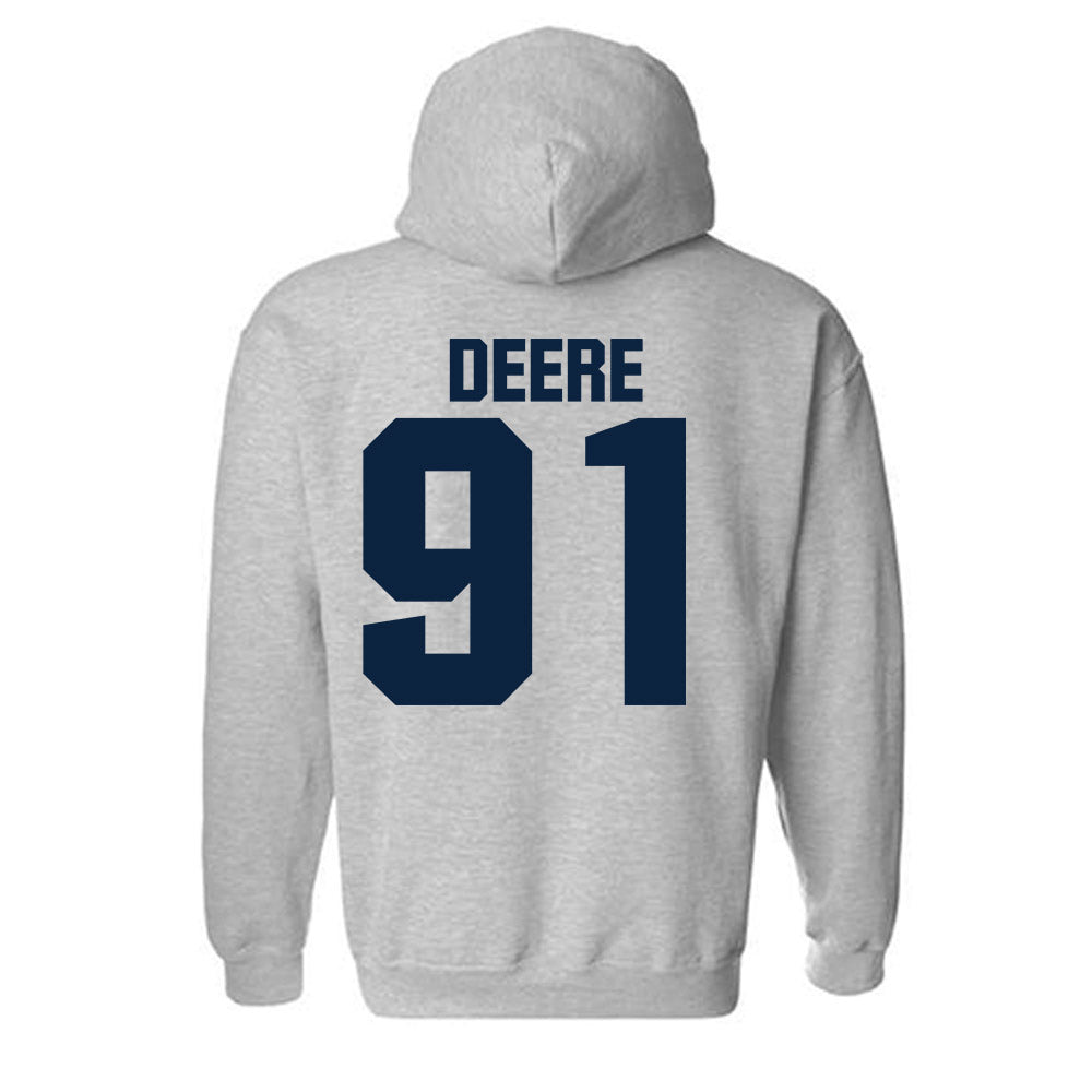 Syracuse - NCAA Men's Lacrosse : Trey Deere - Classic Shersey Hooded Sweatshirt-1