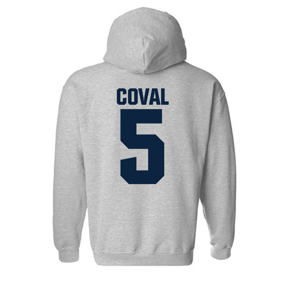 Syracuse - NCAA Women's Soccer : Julia Coval - Classic Shersey Hooded Sweatshirt-1