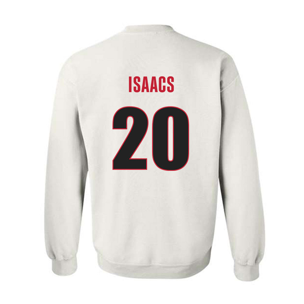 Georgia - NCAA Women's Basketball : Jordan Isaacs - Classic Shersey Crewneck Sweatshirt-1