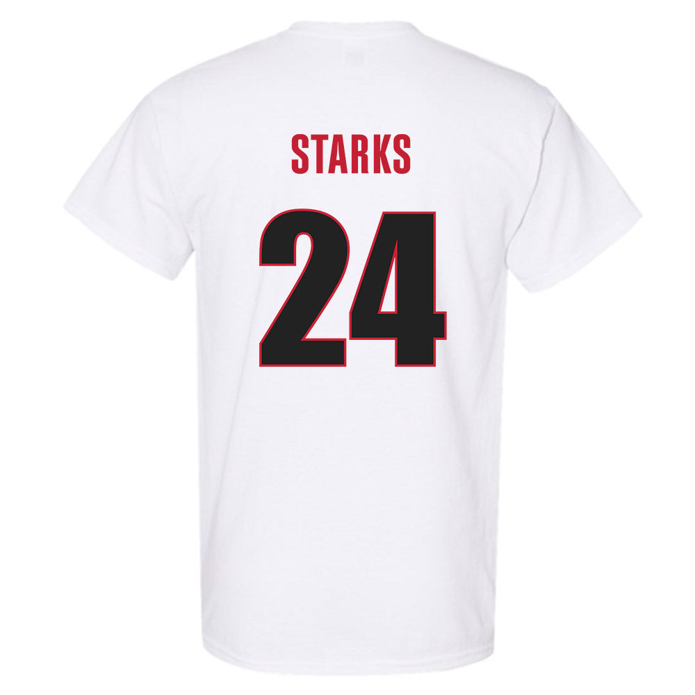 Georgia - NCAA Football : Malaki Starks - Classic Shersey T-Shirt-1