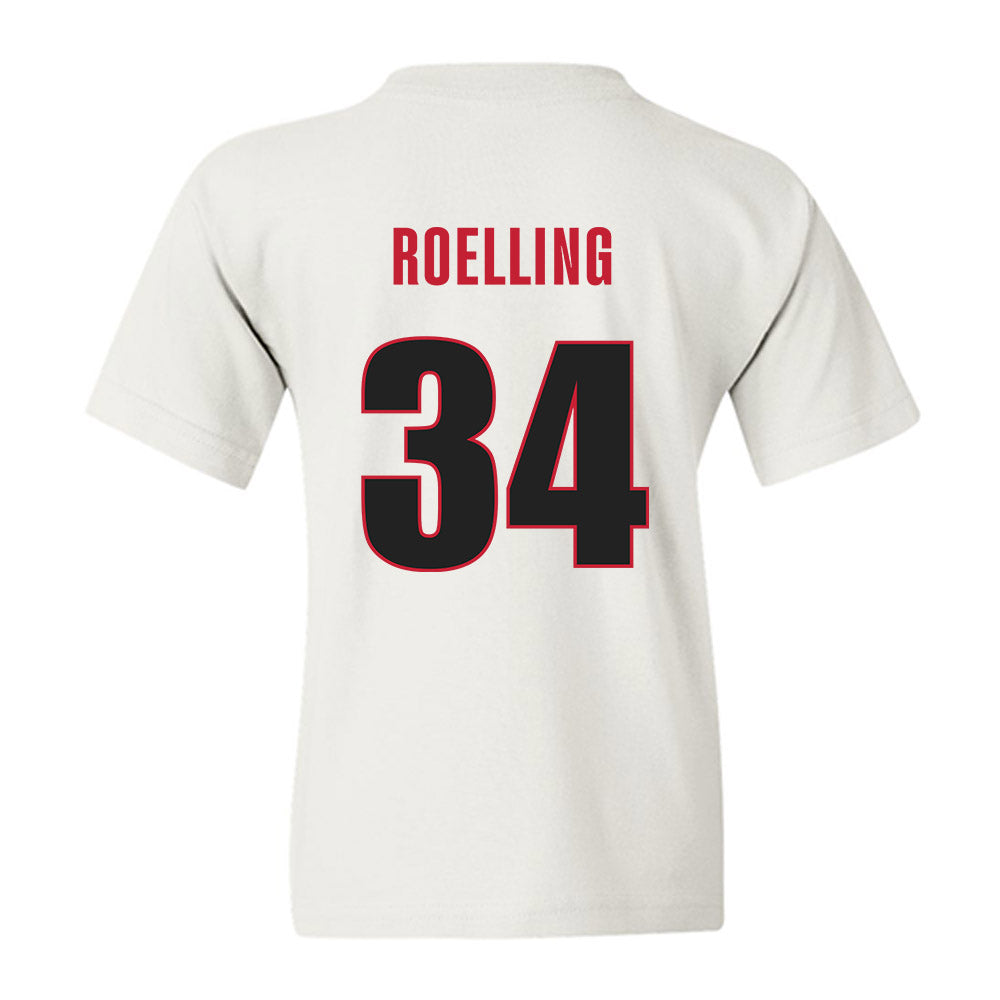 Georgia - NCAA Softball : Randi Roelling - Classic Shersey Youth T-Shirt-1