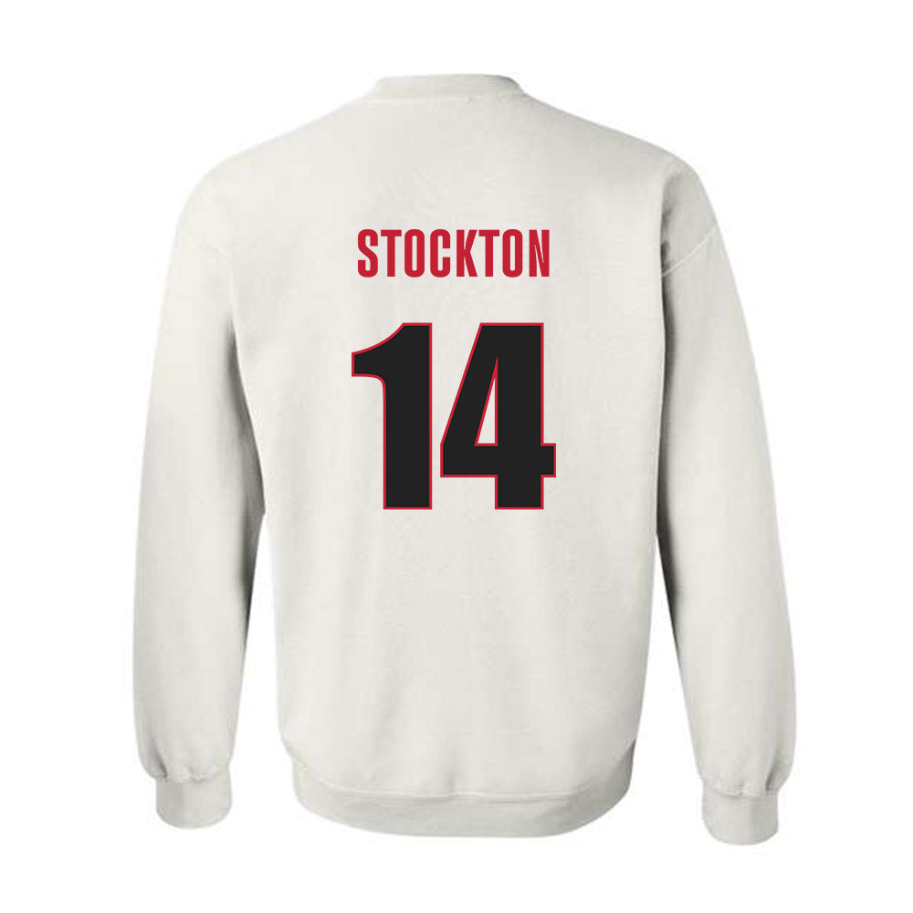 Georgia - NCAA Football : Gunner Stockton - Classic Shersey Crewneck Sweatshirt-1