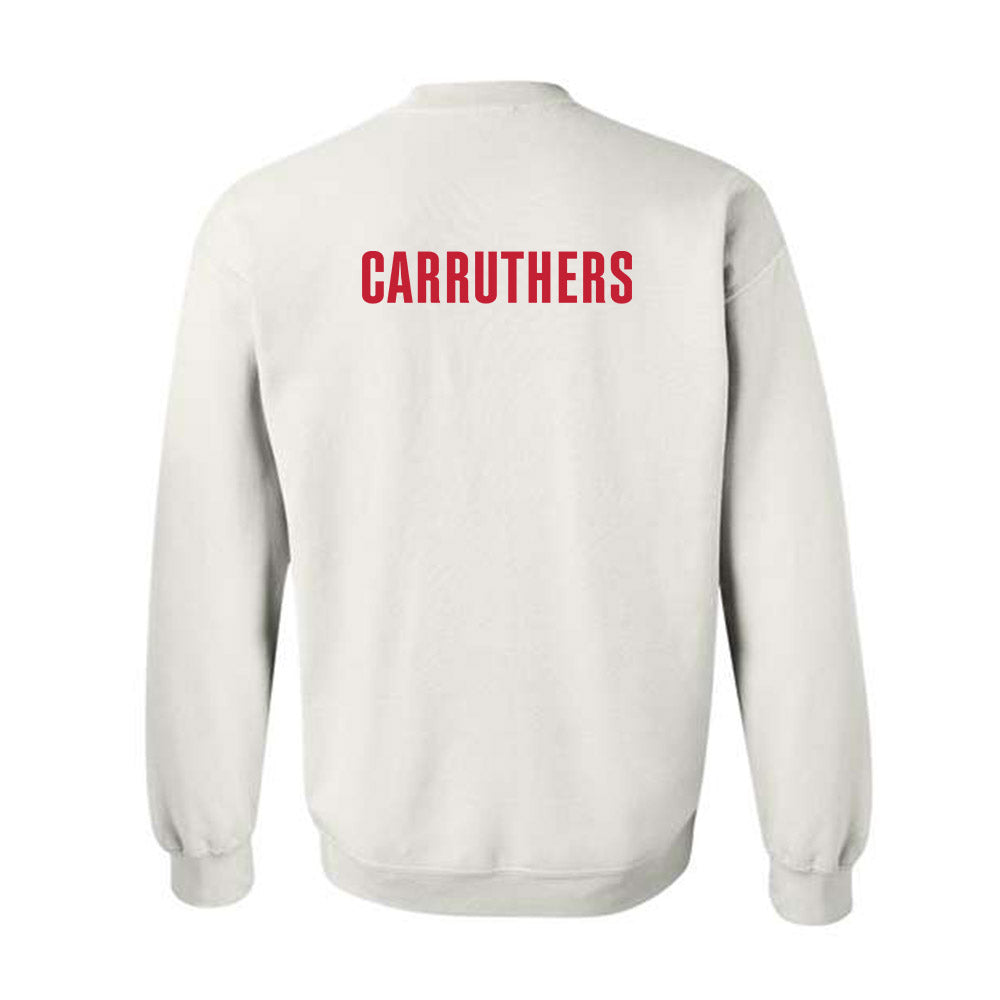 Georgia - NCAA Men's Track & Field : Jacob Carruthers - Classic Shersey Crewneck Sweatshirt-1