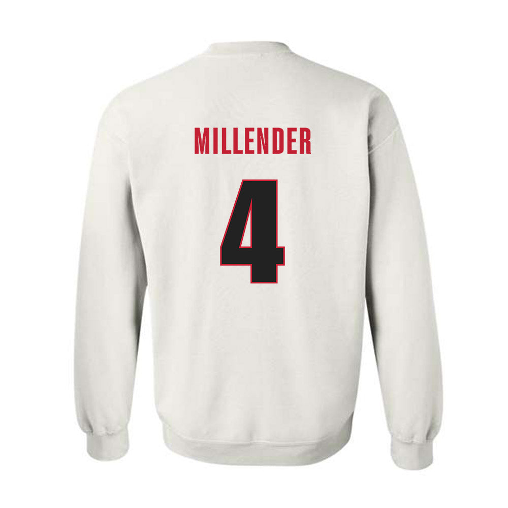 Georgia - NCAA Men's Basketball : Smurf Millender - Classic Shersey Crewneck Sweatshirt-1