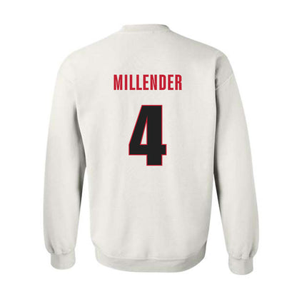 Georgia - NCAA Men's Basketball : Smurf Millender - Classic Shersey Crewneck Sweatshirt-1