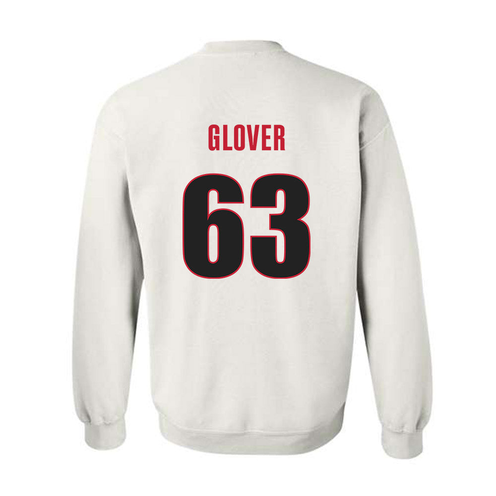 Georgia - NCAA Football : Dontrell Glover - Classic Shersey Crewneck Sweatshirt-1