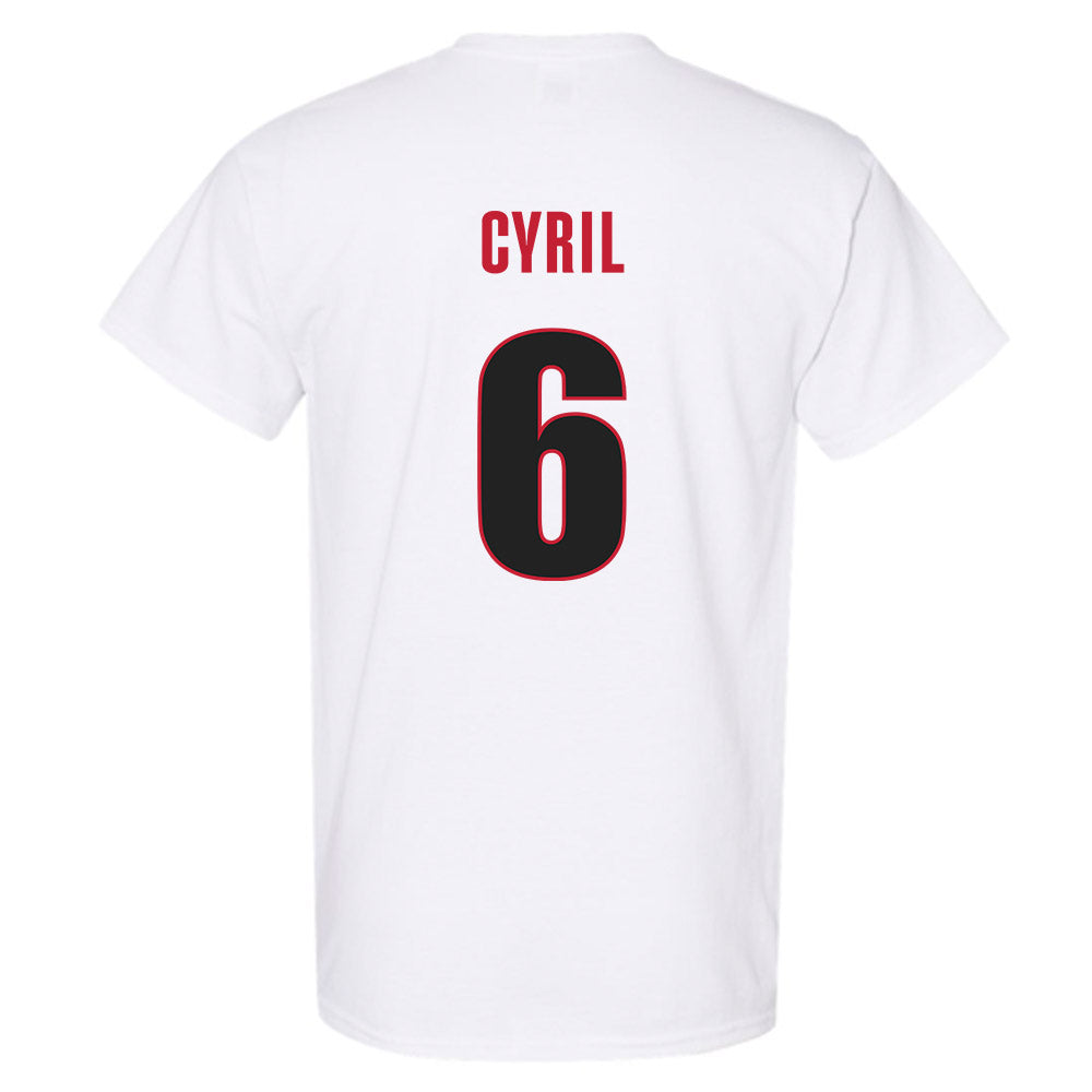 Georgia - NCAA Men's Basketball : Somtochukwu Cyril - Classic Shersey T-Shirt-1