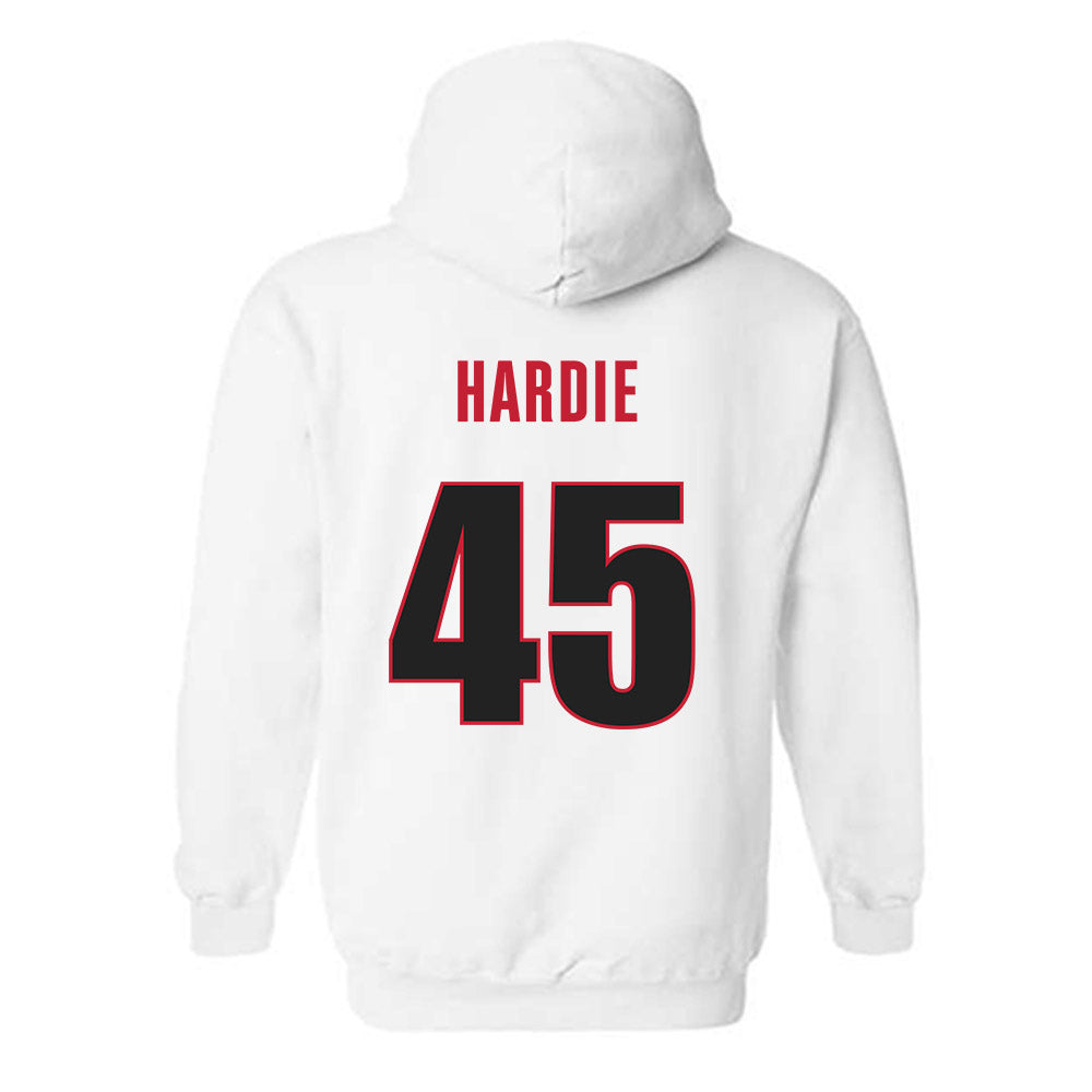 Georgia - NCAA Football : Jacob Hardie - Classic Shersey Hooded Sweatshirt-1