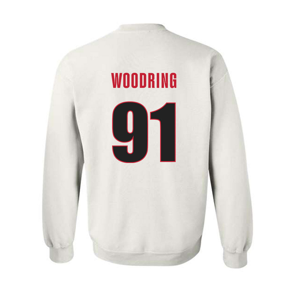 Georgia - NCAA Football : Peyton Woodring - Classic Shersey Crewneck Sweatshirt-1