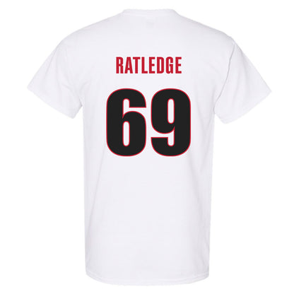 Georgia - NCAA Football : Tate Ratledge - Classic Shersey T-Shirt-1