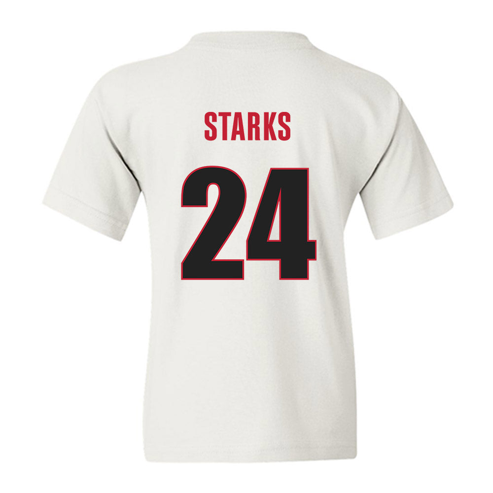 Georgia - NCAA Football : Malaki Starks - Classic Shersey Youth T-Shirt-1