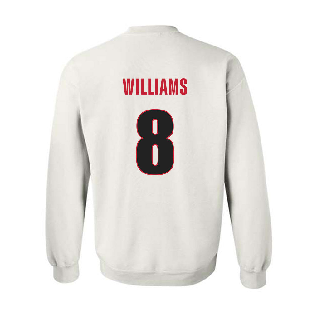 Georgia - NCAA Softball : Mua Williams - Classic Shersey Crewneck Sweatshirt-1