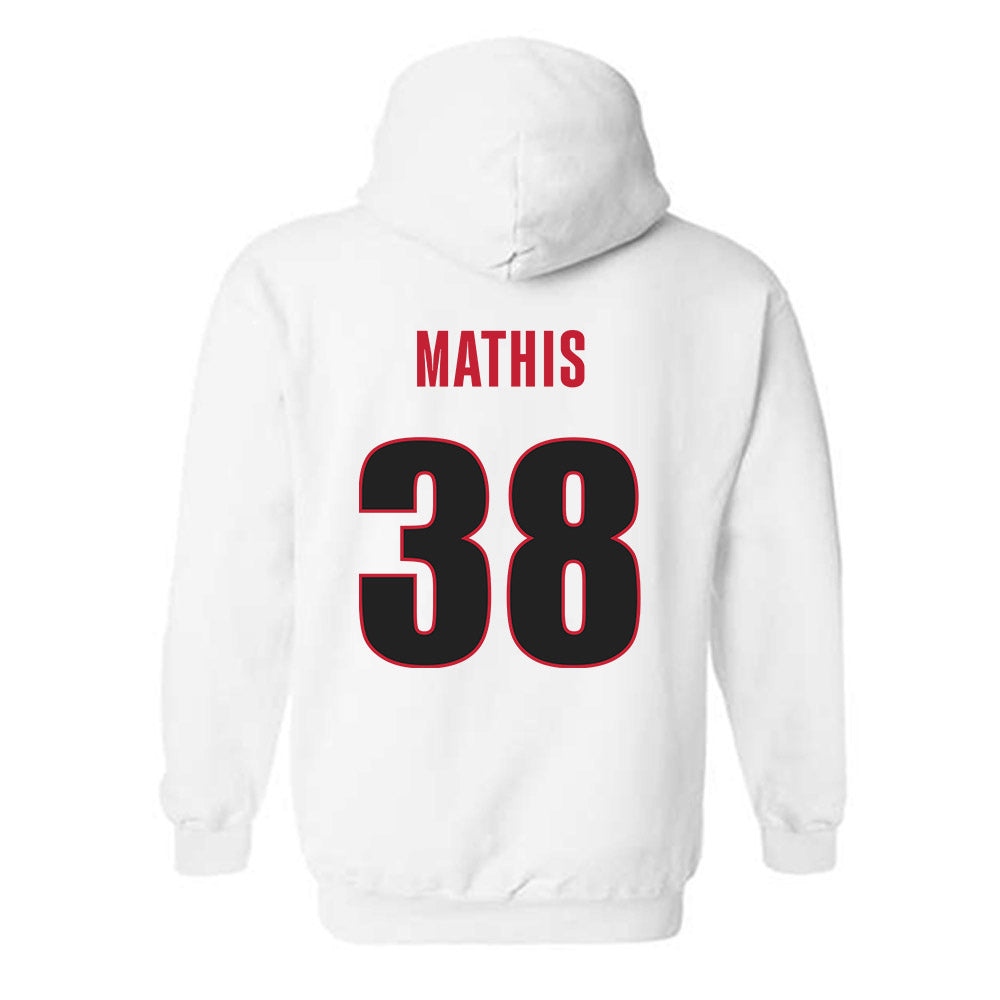 Georgia - NCAA Football : Brandon Mathis - Classic Shersey Hooded Sweatshirt-1