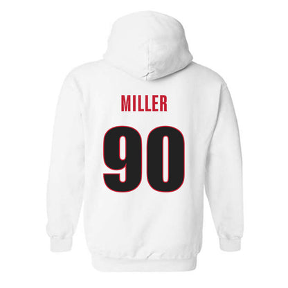 Georgia - NCAA Football : Drew Miller - Classic Shersey Hooded Sweatshirt-1