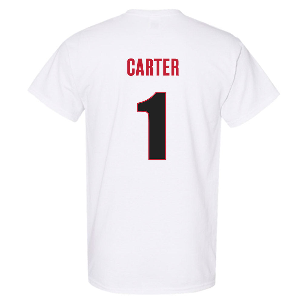 Georgia - NCAA Baseball : Dillon Carter - Classic Shersey T-Shirt-1